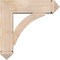 Ekena Millwork Thorton Arts and Crafts Smooth Bracket w/ Offset Brace, Douglas Fir, 7 1/2"W x 26"D x 26"H BKT0806X26X26THR03SDF - alternate 3